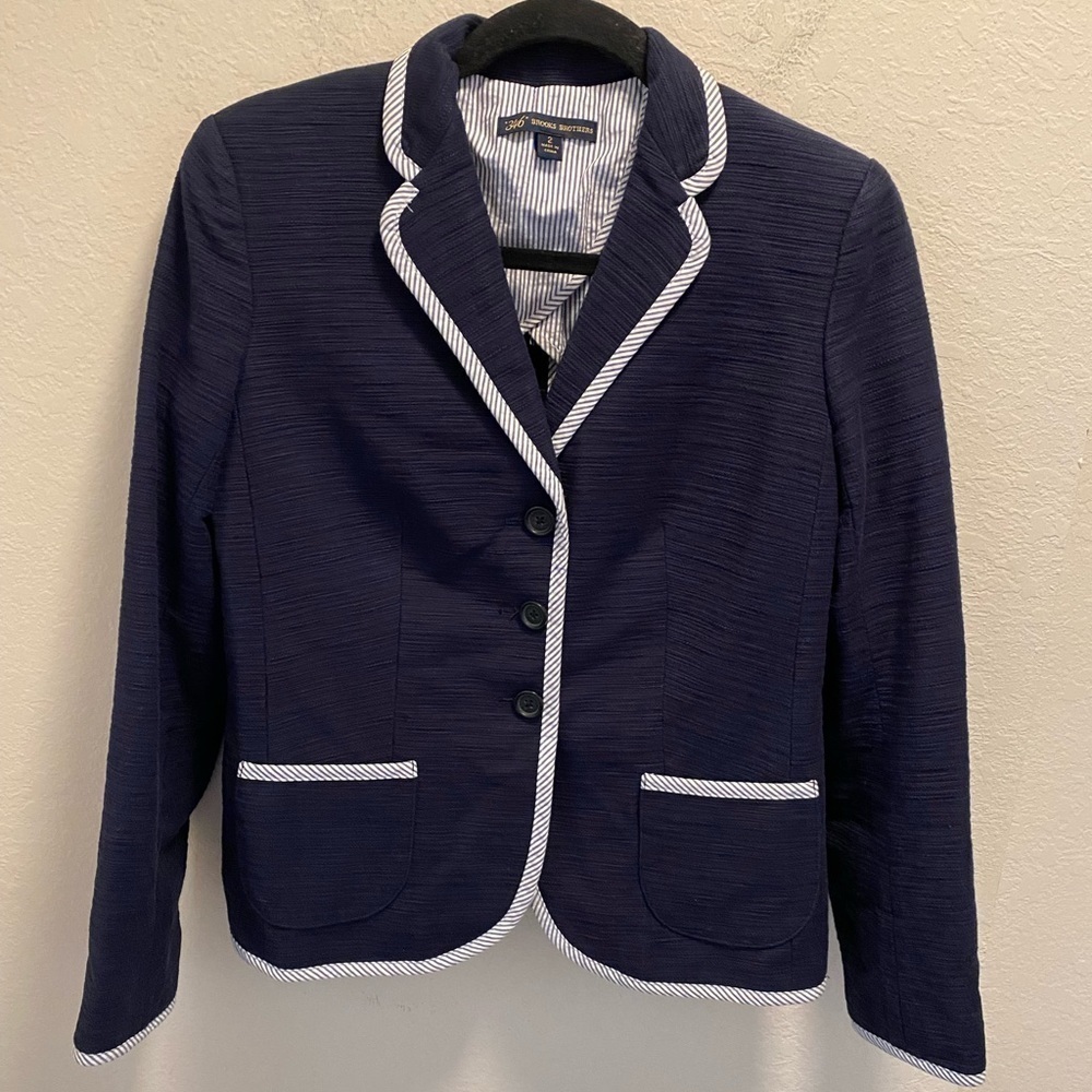 Brooks Brothers "346" Navy Blue Jacket